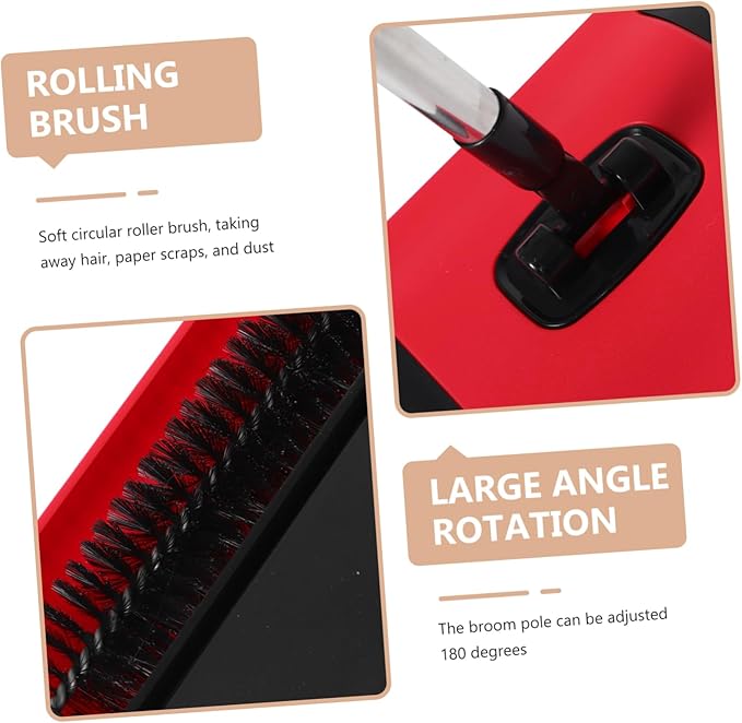 Electric Mop Cordless Stick Vacuum Cleaner Hand Push Sweeper Carpet Broom Floor Carpet Sweeper Manual Floor Restaurant Vacuum Brush Hardwood Mop