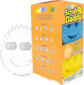 Scrub Daddy 6 Kitchen Sponges &amp 1 Daddy Caddy Dish Sponge Holder - BPA Free &amp Made with Polymer Foam - Stain &amp Odor Resistant Scratch-Free Multipurpose Scrubbers