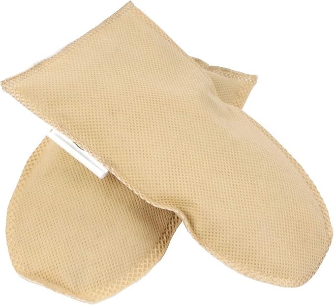 BambooMN Activated Bamboo Charcoal Odor Absorber Moisture Eliminating Shoe Inserts 100g Per Pair Tan 10 Pairs