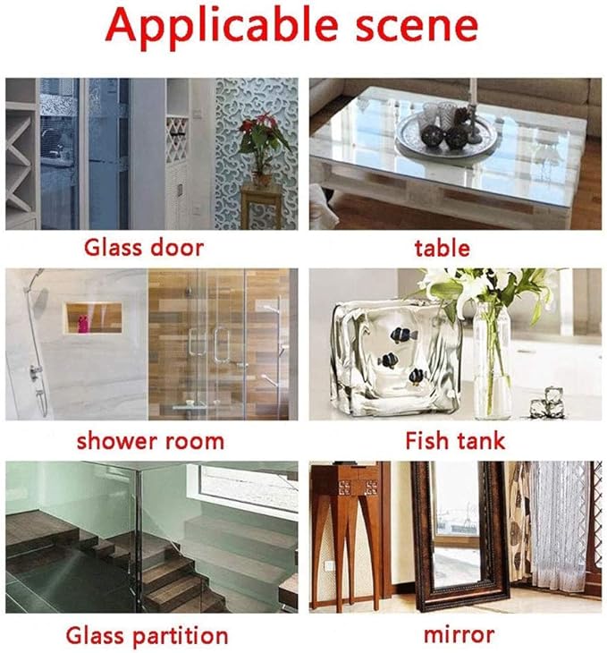Home Side Magnetic Window Cleaner Strong Both Glass Surface Cleaning Brush Wiper Tools with Ergonomic Handle Design for High