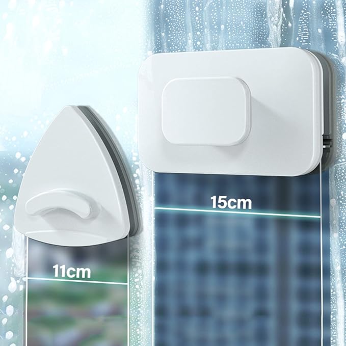 Magnetic Window Cleaner Double-Sided Window Glass Cleaning Bursh Cleaner Household Cleaning Windows Tools (8~15mm)