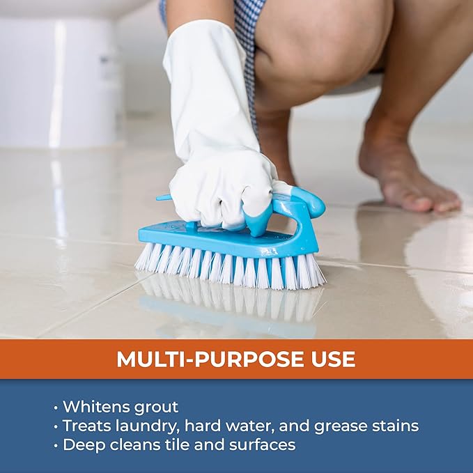 Chem-Girl OxyPro Concentrated Multi-Purpose Surface Cleaner to the Rescue - Chlorine-Free Oxygen-Powered Stain &amp Odor Remover 5 Percent Hydrogen Peroxide (H2O2) 1-Gallon 2-Pack
