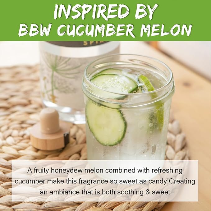 MUBYOK 1.5LB Cucumber Melon Premium Scented Aroma Beads for Making Car Freshies Supplies PreScented Beads for Car Air Freshener Sachets Long-Lasing Scent