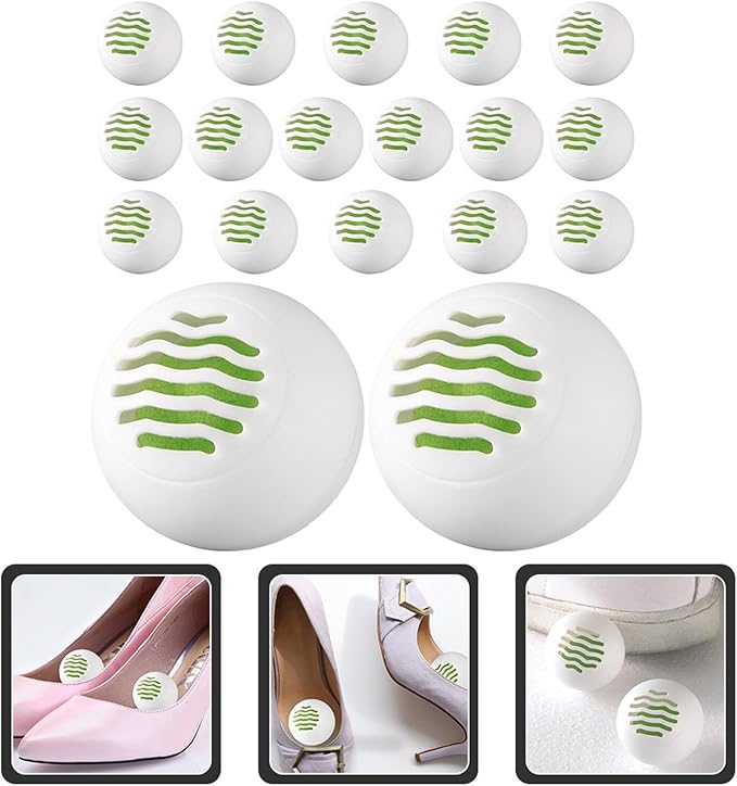 Deodorizer Balls Freshener for Shoes Sneakers Gym Bags Closets Deodorizer Sneaker ﻿