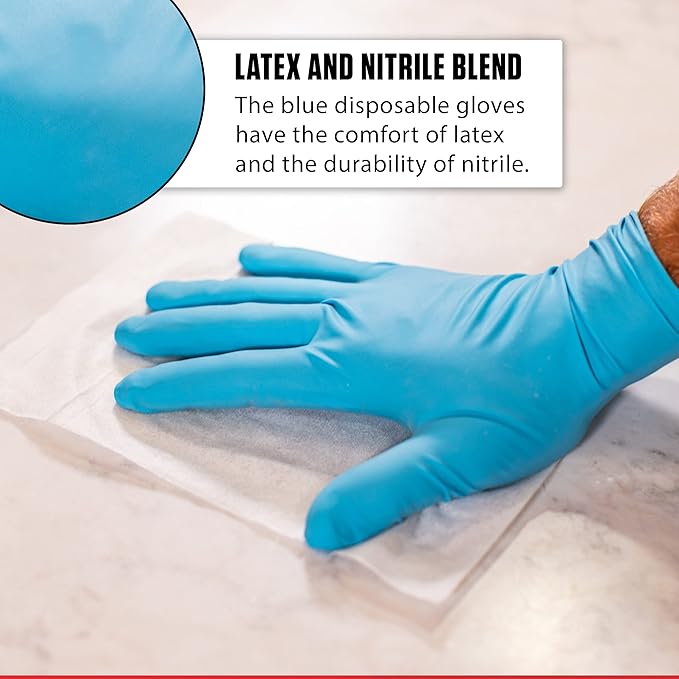Great Stuff Disposable Gloves - Multiuse Applications - Cleaning -100 Gloves
