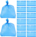 GLEAVI Tear-resistant Large Blue Trash Bags 80x100cm 50pcs Thickened Plastic Garbage Bags for Hotel Restaurant School and Commercial Waste Disposal