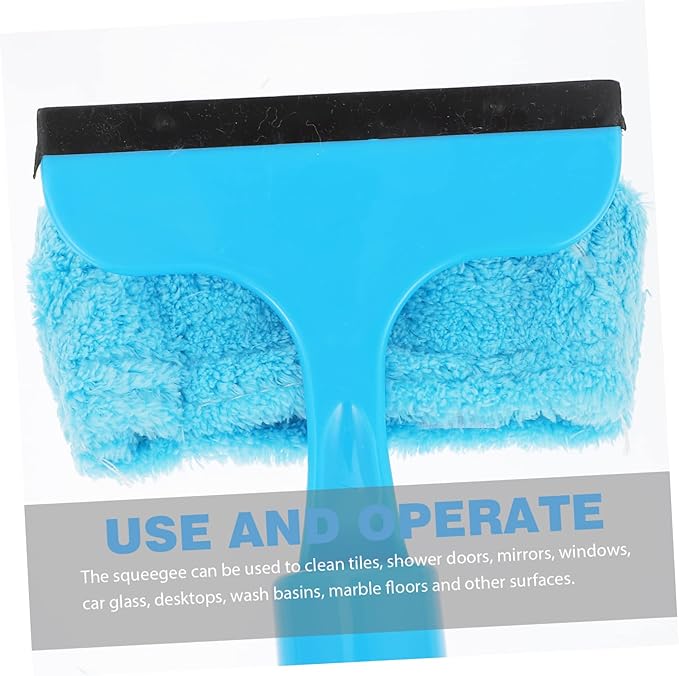 2pcs Magnetic Window Cleaner Tool Squeegee Broom Glass Water-Jet Wiper Window Cleaning Utensil Wiper Car Windshield