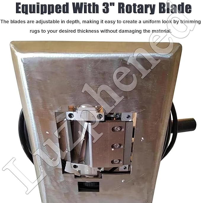 Carpet Trimmer850W Handmade Rug Clean Shearing MachinePortable Flat Shearing Rug Machine for Carpet Making and Rug Tufting