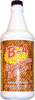 B-4 Commercial Carpet Spotter Cleaner and Stain Remover. Wonderful citrus fragrance. No other product needed!-12 quart case