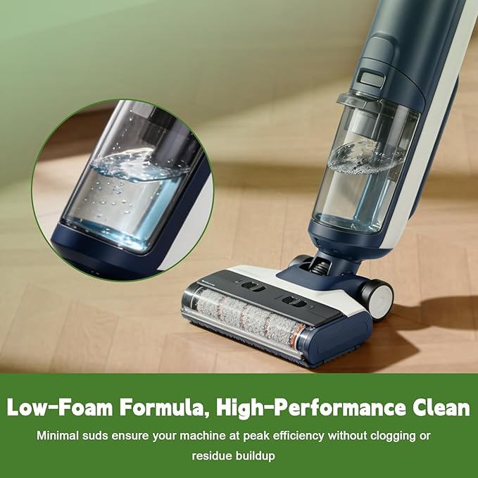 Floor Cleaning Solution Compatible with Tineco – 82 FL OZ Gardenia Floor Cleaner – Sweet Long-lasting Fragrance – For All Cordless Wet/Dry Vacuum Mop Cleaner &amp Robot Vacuums with Mopping