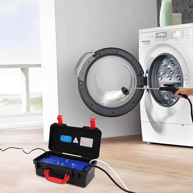 110V Handheld High Pressure Steam Cleaner for Cars 1700W Portable 3-3.5bar High Pressure Steam Cleaning Machine Pressurized Steam Cleaner for Kitchen Restaurants