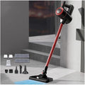 Lightweight and Versatile Vacuum and Mop Combo 5 in 1 18Kpa 8000mah Battery Cordless Mop All in One Handheld Vacuum Cleaner for Hardwood Floor/Carpet/Pet Hair/CarRed