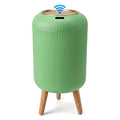 Pukomc Smart Sensor Wastebasket Convenient and Hygienic Easy to Use Technology Sensor Waterproof Wastebasket Plastic Trash can for Kitchen Bathroom Bedroom Living Room Office and Outdoor Green