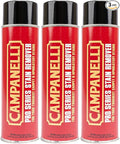 Campanelli Pro Series Stain Remover Point &amp Spray Carpet &amp Upholstery Cleaner for Pet Stains &amp Odors Food Stains Wine Coffee Dirt and More! – 3 Pack (18oz Each)