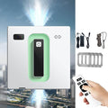 Smart Window Cleaner Robot Household Automatic Glass Cleaner Ups Power Shut Off Strength 20 Minutes for Outdoor and Indoor Windows Desk Tile Ceiling
