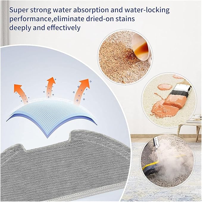 Robot Vacuum Mop Compatible For Mi2 Pro/2 Lite MJST1SVacuum Cleaner Electrically Controlled Water Tanks Mopping Cloth
