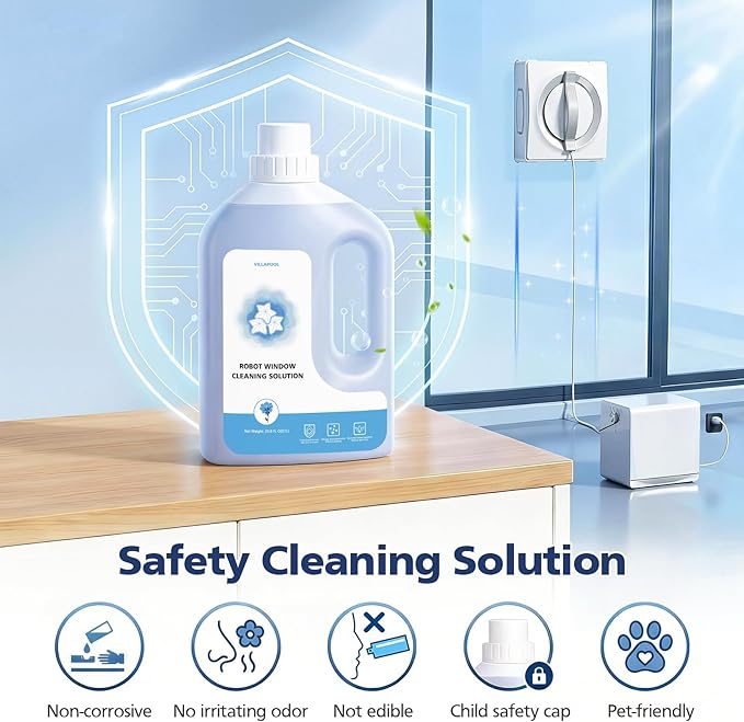 Window Cleaning Solution Compatible with ECOVACS Winbot W2 PRO OMNI/ W2 OMNI/ W2 PRO/ W1 PRO/WINBOT MINI1L