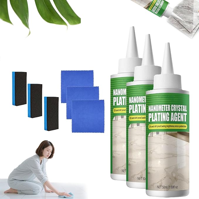 2026 New Nano Crystal Coating Agent For Tile &amp FurnitureNanometer Crystal Plating AgentGranite Marble Countertop Cleaner Quartz Gloss Coating Ceramic Stone Quartz Countertop Sealer And Polish
