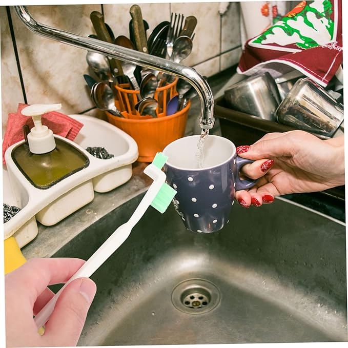 DECHOUS 54pcs Crevice Cleaning Brush for Window Door Track Household Use Small Space Scrubbing Tool for Kitchen Bathroom and More