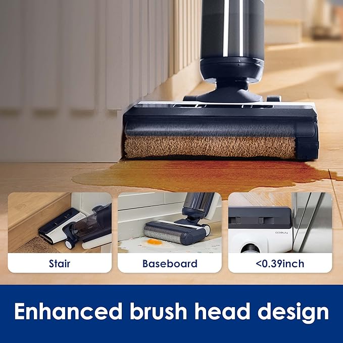 Tineco Floor ONE S5 Smart Cordless Wet Dry Vacuum Cleaner and Mop for Hard Floors &amp Carpet ONE Cruiser Smart Carpet Cleaner Self-Cleaning and FlashDry Deep Cleaning
