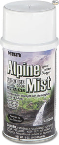 Misty Alpine Mist Extreme Duty Odor Neutralizer - 5 oz (Case of 12) - 1039402 - Tackle Tough Airborne Odors Smoke Animal Smells Fine Mist for Maximum Diffusion Long-Lasting Freshness