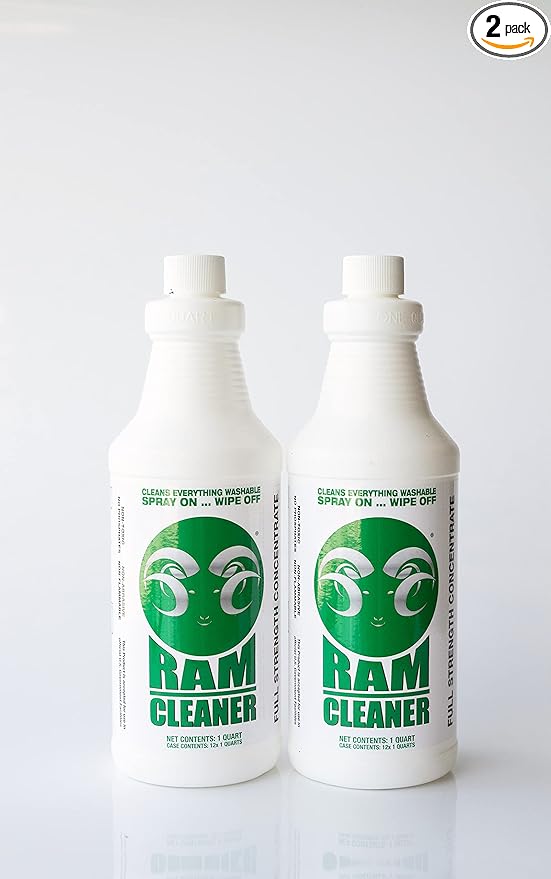 RAM All Purpose Cleaner &amp Degreaser Concentrate 2 Quart Bundle