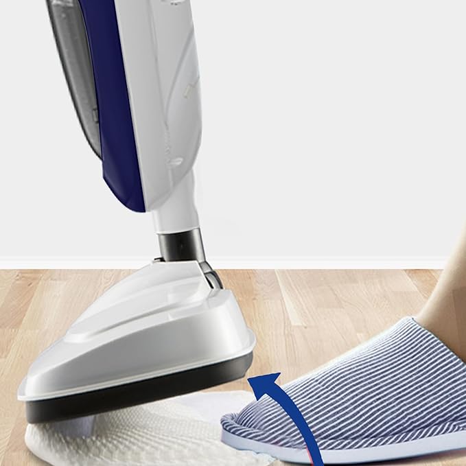 Steam Mop with Detachable Handheld Steamer All-in-one 11 Accessories 23Ft Power Cord3-Level SteamFast Heating MultiPurpose Steam Cleaner for Hard Floor Carpets Furniture Windows Clothes etc.