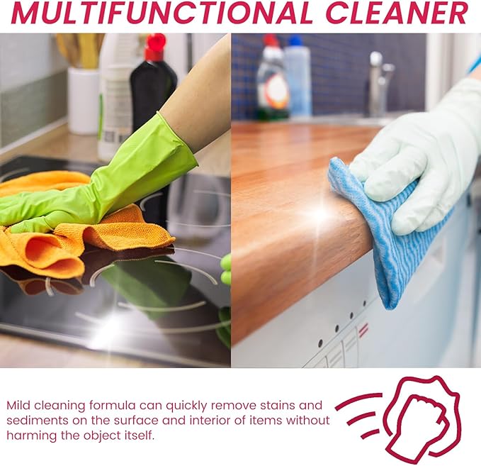 Multi-Functional Cleaning Paste - Heavy Grease &amp Water Stain Remover For Sinks Pots Stoves Rust Removal(2PCS)