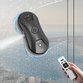 Window Cleaning Robot Automatic Water Spray Window Washer Robot 2800Pa Strong Suction Smart Window Cleaner Remote Control Window Washer Robot for Windows Tiles Glass Door (Black)