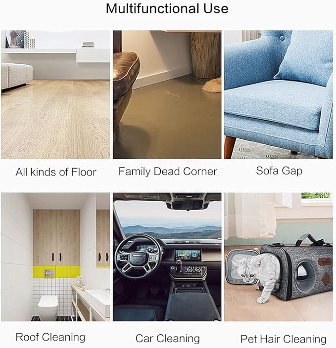 Cordless Wet Dry Vacuum Cleaner and Mop All in One Mop and Vacuum Cleaner in One Light Weight Powerful Stick Vacuum Cleaner Rechargeable Upright Vacuum Cleaner for Home Hard Floor Pet Hair