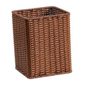 Trash Can Open Top Garbage Can Space Saving Large Capacity Ornament Wastebasket Waste Basket for Office Living Room Kitchen