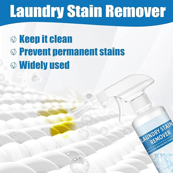 Fly Cloth Cleanse Clothing Emulsifier Non Ionic Emulsifiers Cloth Cleaner Spot Cleaner For Clothes Powerful Fabric Cleaner for Clothes Care Gentle on Most Fabrics (2pcs)