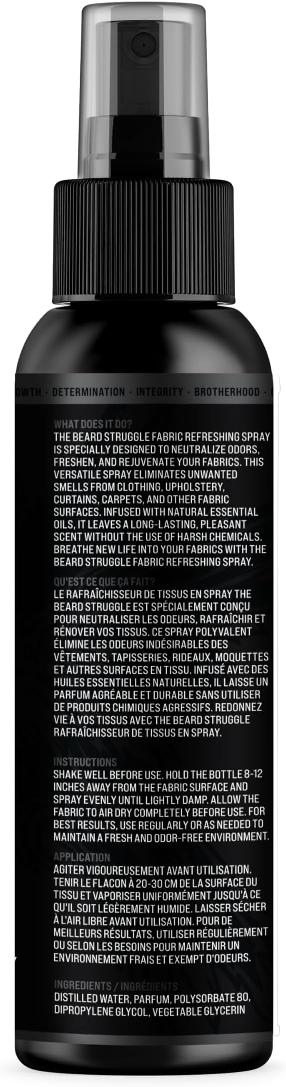 Fabric Freshener Spray by The Beard Struggle - Linen Spray Freshener for Cloths Bed &amp Room Air Freshener - Odor Eliminator with Luxury Fragrance - Surtr's Fury Black Collection (120ml)
