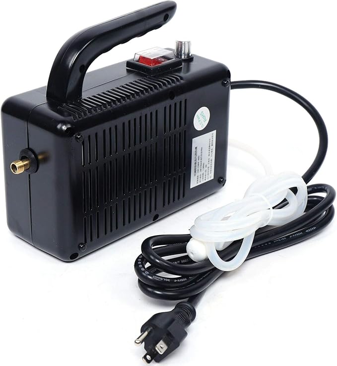 110V 1600W High Temperature High Pressure Steam Cleaner Machine Portable Steam Cleaner Household Multi-Purpose Steam Cleaning Machine Handheld Steamer Machine Working Temperature &gt100℃ (Black)