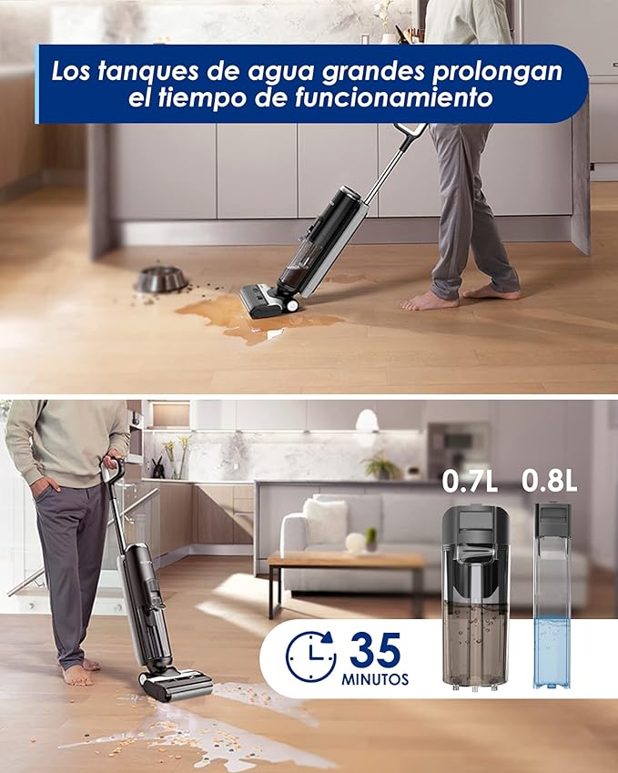 Tineco FW1019B0US Floor ONE S5 Cordless Hardwood Floors Vacuum Cleaner (Renewed)