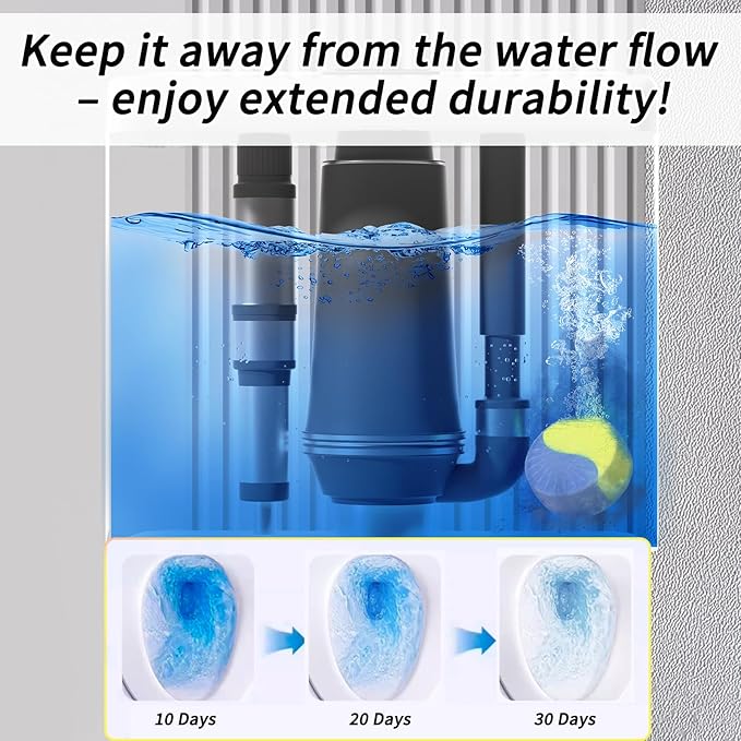 Automatic Toilet Bowl Cleaner TabletsToilet Cleaner Tablets For TankBathroom Cleaner For Tank