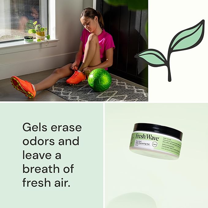 Original Home and Shoe Odor Solutions Bundle 3-Pack 7 oz. Gel &amp Shoe Deodorizer