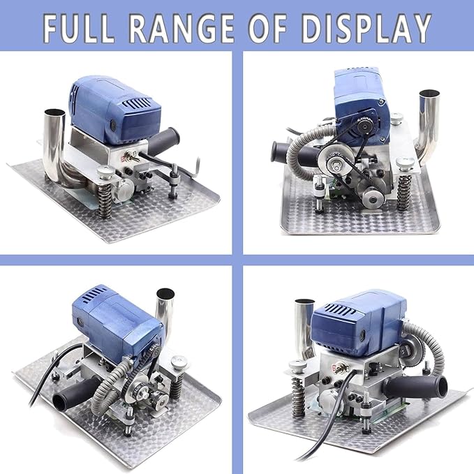 Portable Carpet Rug Flat Shearing Machine Carpet Trimmerwith 3in Roating BladeHand-Held Carpet Repair Flattening MachineCarpet Cutting and Repair