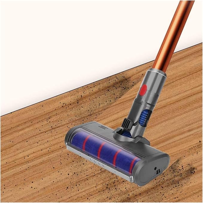 BeNtli Wireless Vacuum Cleaner Quick Release Electric Brush Head Attachment Soft Clean Soft Roller Brush HeadCompatible for Dyson V11 V10 V8 V7 (Color : for V6)
