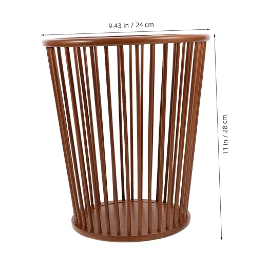 VALICLUD Trash Can Capacity Hollow Style Wastebasket for Kitchen Bathroom Office Bedroom Multifunctional Home Decor Garbage Bin