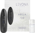 Levona Scent Essential Oil Diffuser - Plug In Air Freshener for Home Household Supplies &amp Hotel Waterless Diffuser &amp Nebulizer 500 sqft - Abela 100 Matte Black (Button Control 120ml Oil I