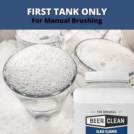 Diversey Beer Clean Glass Cleaner Unscented Powder 4 Lb. Container