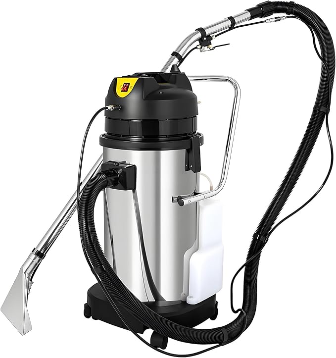 Commercial Carpet Cleaner 3 in 1 Multi-Purpose Floor Cleaning Machine Heavy Duty Extractor Vacuum Washing Machine Sofa Curtain Carpet Cleaning Machine 40L
