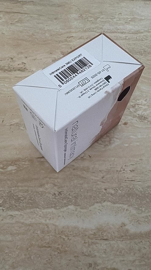IntimateCare Sea Sponges. 3X 5.5-6.5cm Mediterranean Sponges in Plastic Free Packaging. Absolute Quality. (Natural Brown 5.5-6.5cm)