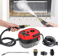 2500W Portable Handheld Steam Cleaner High Temperature Pressurized Steam Cleaning Machine with Brush Heads for Kitchen Furniture Bathroom Car