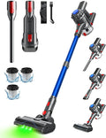 Cordless Vacuum Cleaner 35KPA 45Mins Vacuum Cleaners for Home Lightweight Vacuum Cordless with Anti-Tangle Brush Stick Vacuum for CarpetPet HairHardwood Floor