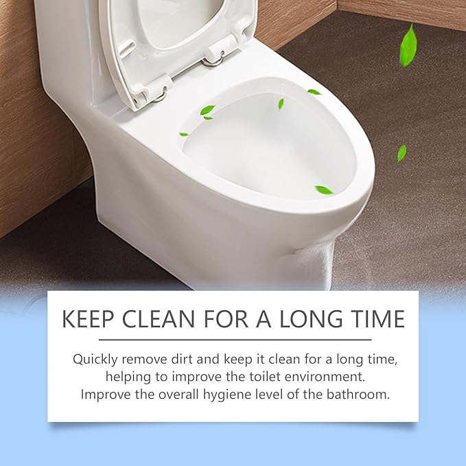 Toilet Bowl Cleaner 150g Easy Deodorizing Formula with Deep Cleaning Effect 6-Pack