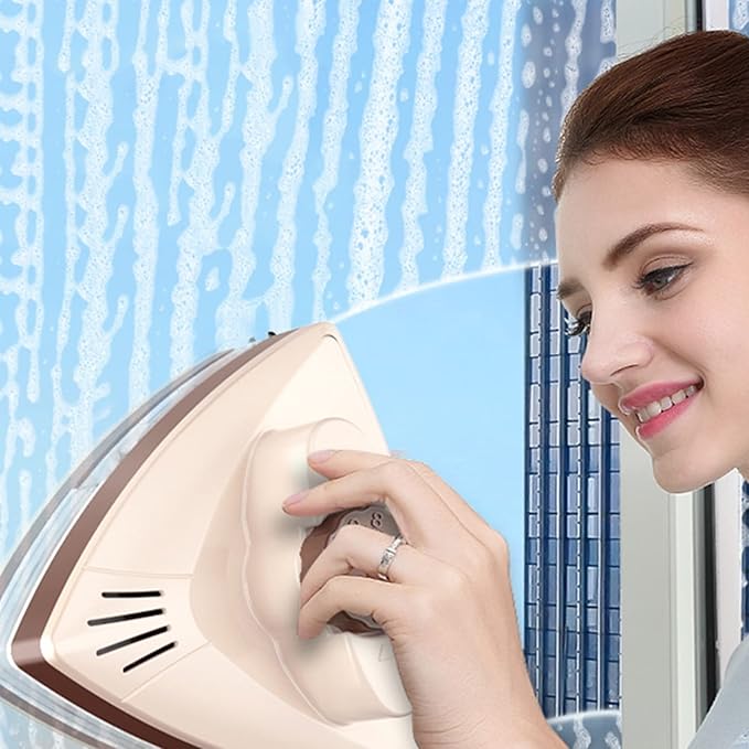 Window Cleaner Magnetic Double Side Magnetic Window Cleaner 5-Files Adjustable Magnetic Brush Glass Wiper for High Window 5-30Mm
