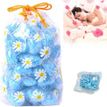 60Pcs Scent Booster Crystals Independent Package Fragrance Beads Bags in-Wash Scent Booster Beads Laundry Freshener Beads (Ocean)