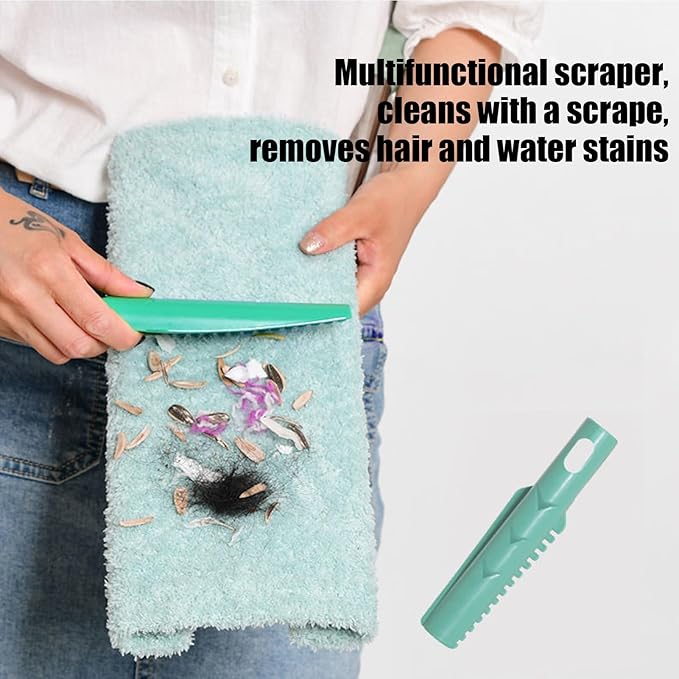 Flat Cleaning Mop - Adjustable Floor with 4 Reusable Microfiber Pads Lightweight Dust Remover | Telescopic Handle Efficient Household Tool for Hardwood Vinyl Marble Ceramic or Laminate S